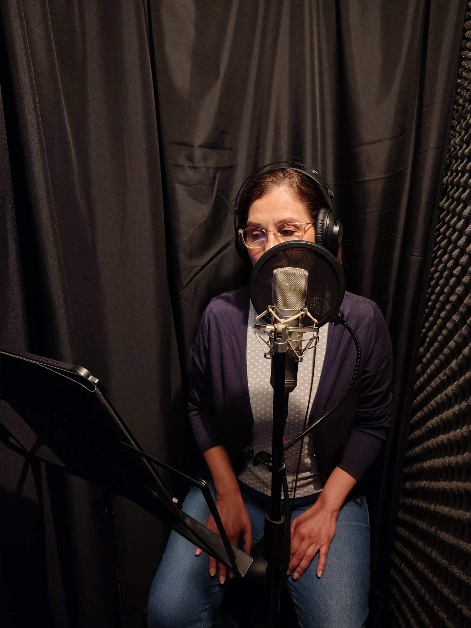 Espacio para podcast